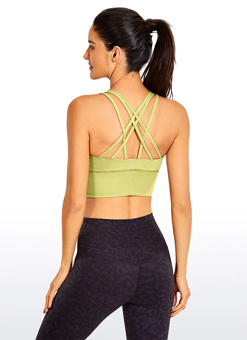 Nakedfeel Longline Bra Strappy Back - Image 63
