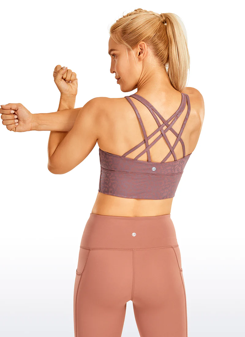 Nakedfeel Longline Bra Strappy Back - Image 67