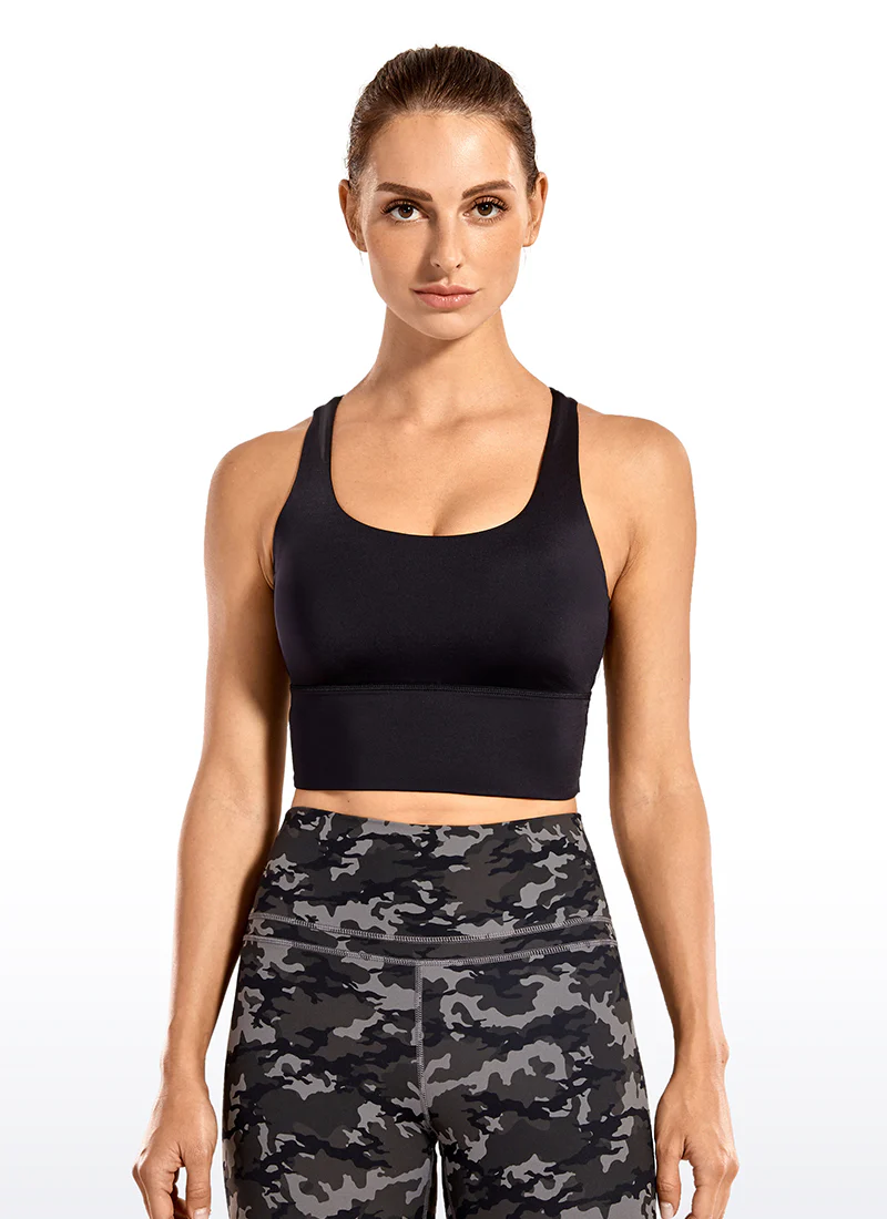 Nakedfeel Longline Bra Strappy Back - Image 7