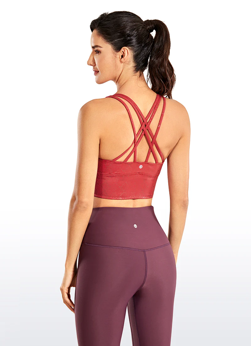 Nakedfeel Longline Bra Strappy Back - Image 23