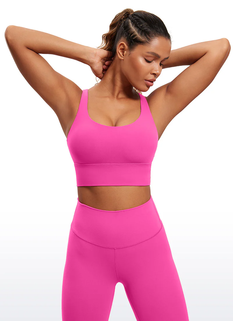 Nakedfeel Longline Criss Cross Back Bra - Image 28