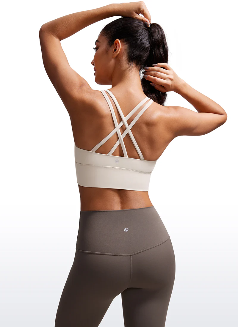 Nakedfeel Longline Criss Cross Back Bra - Image 34