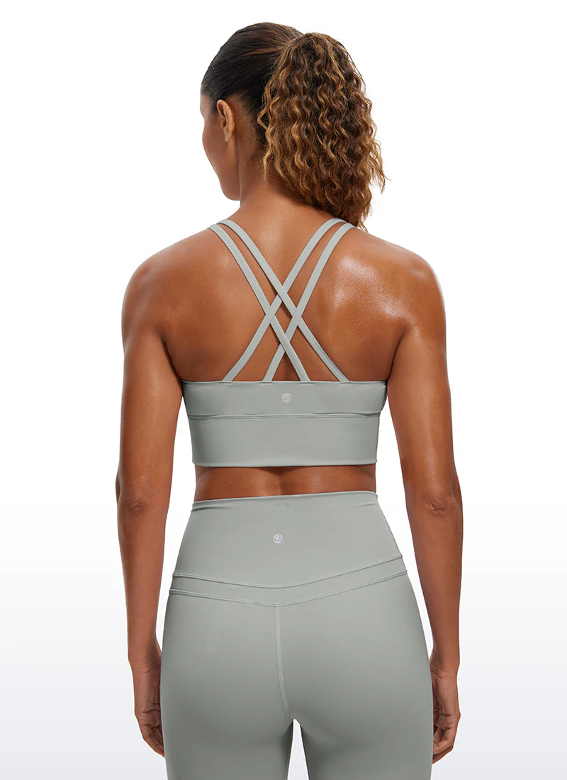 Nakedfeel Longline Criss Cross Back Bra