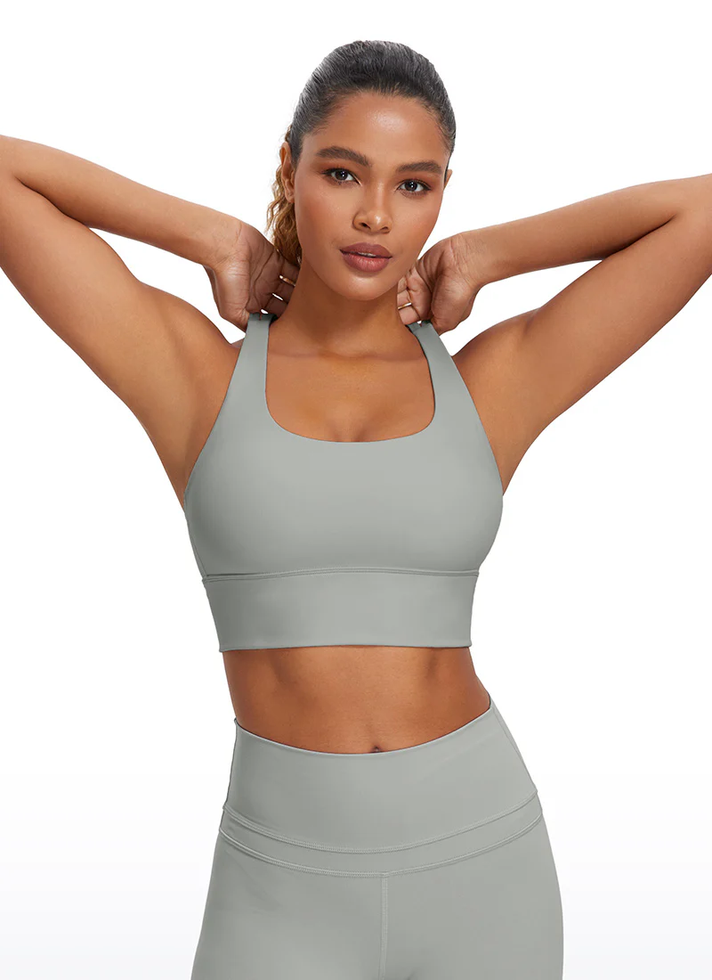 Nakedfeel Longline Criss Cross Back Bra - Image 2