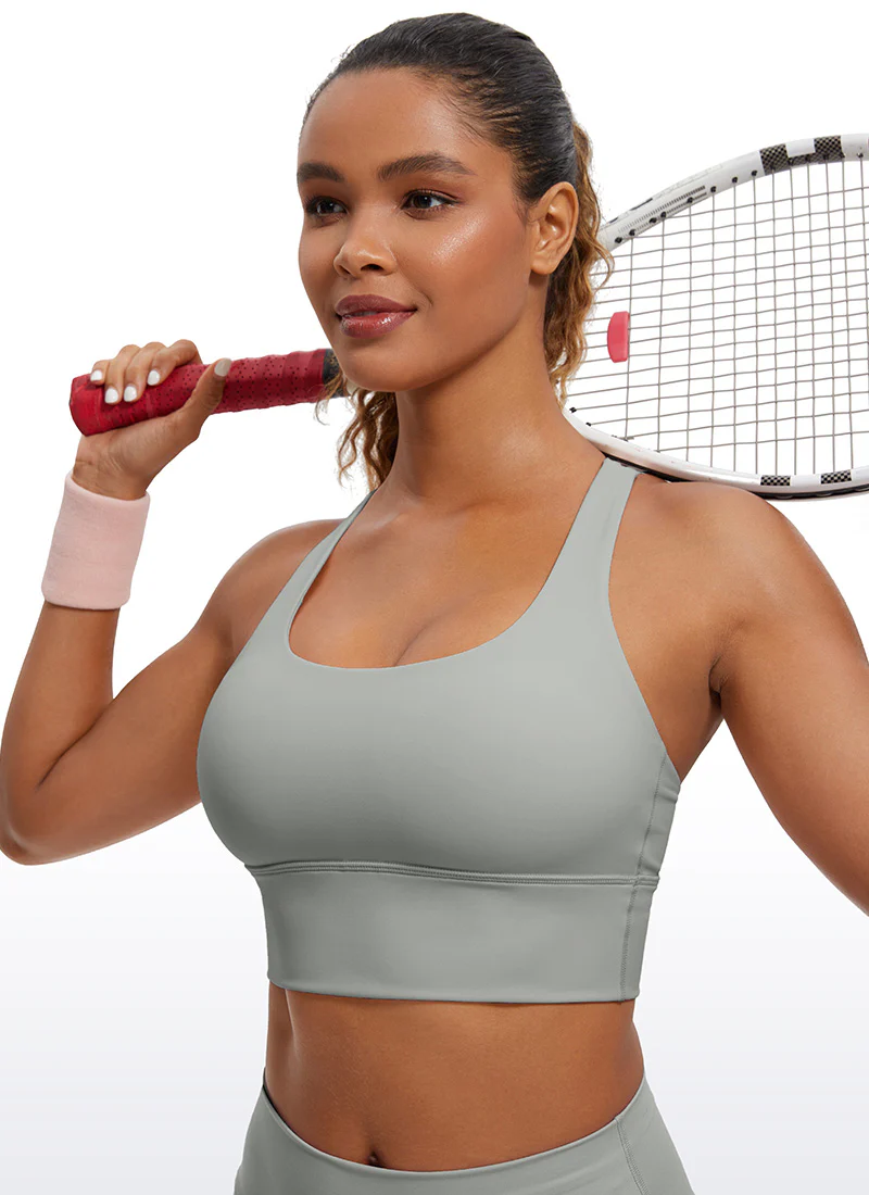 Nakedfeel Longline Criss Cross Back Bra - Image 4