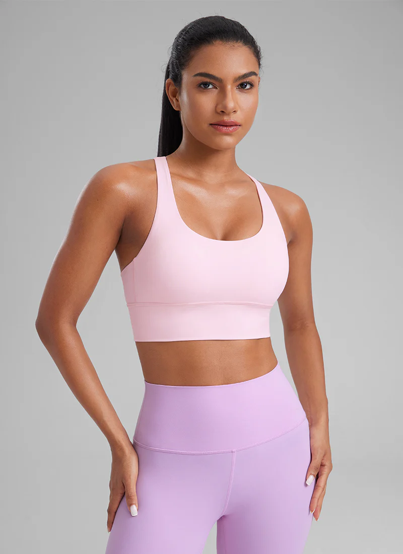 Nakedfeel Longline Criss Cross Back Bra - Image 27