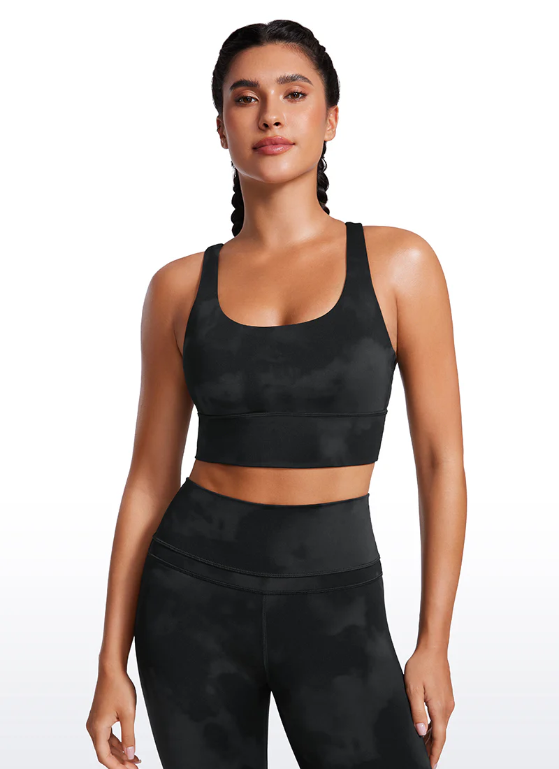 Nakedfeel Longline Criss Cross Back Bra - Image 2