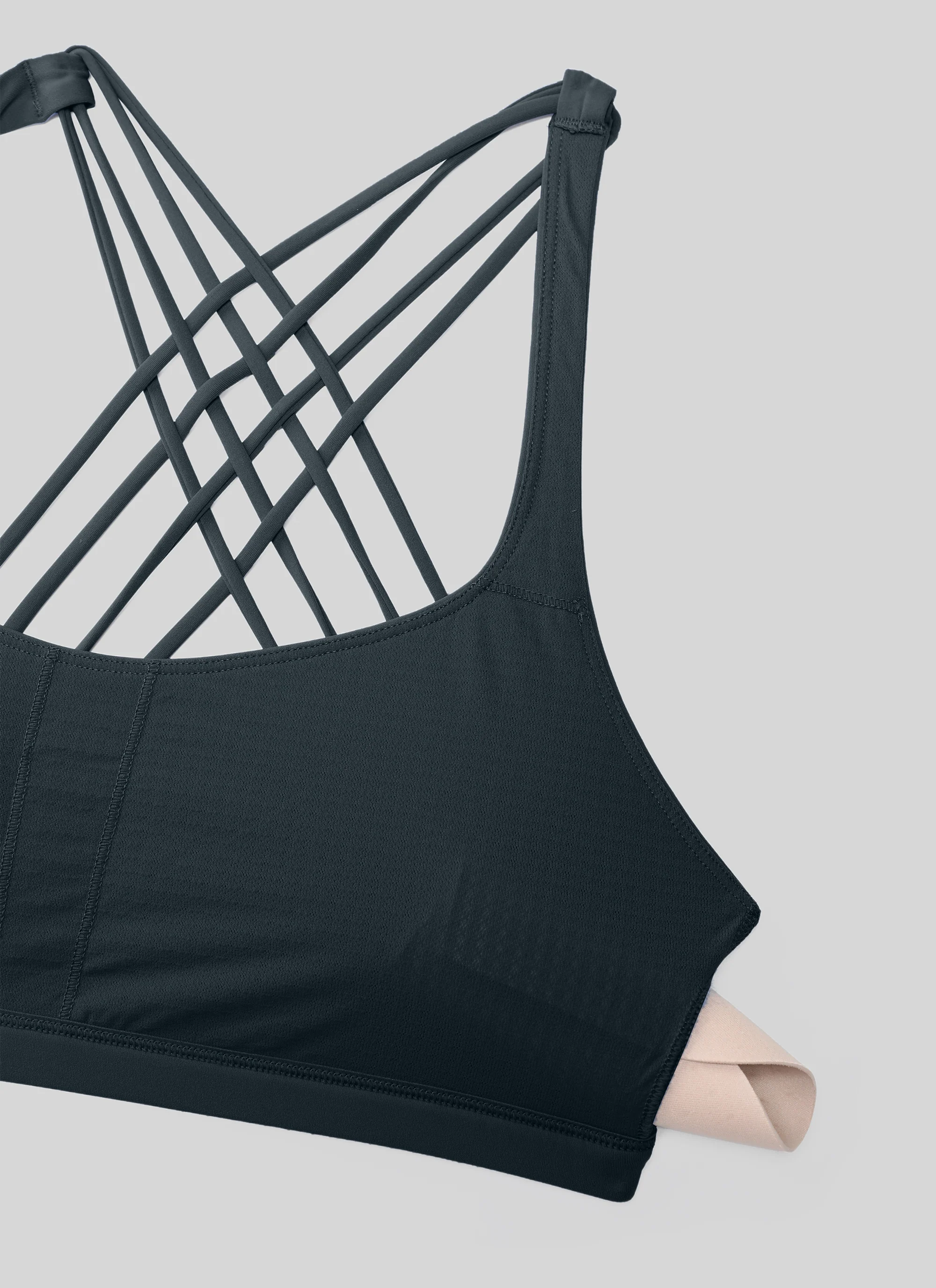 Nakedfeel Low Cut Strappy Bra (8 Straps) - Image 5