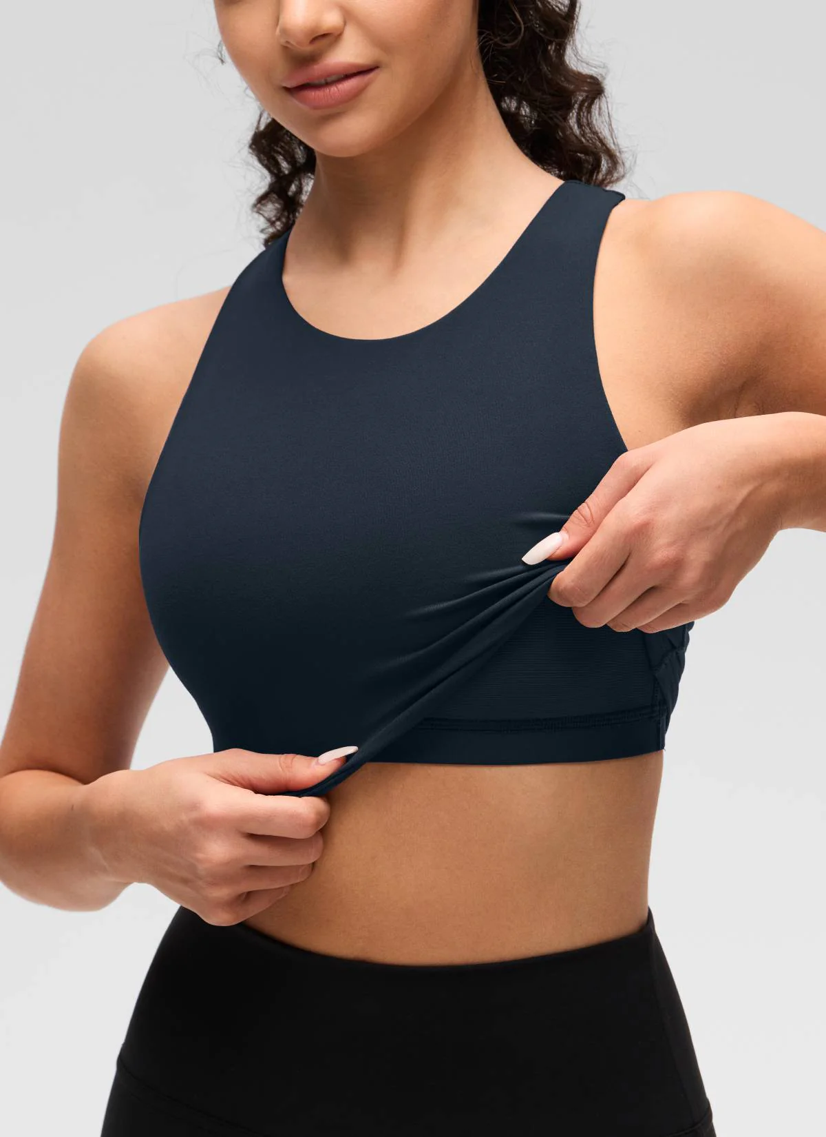 Butterluxe High Neck Racerback Tank - Image 9