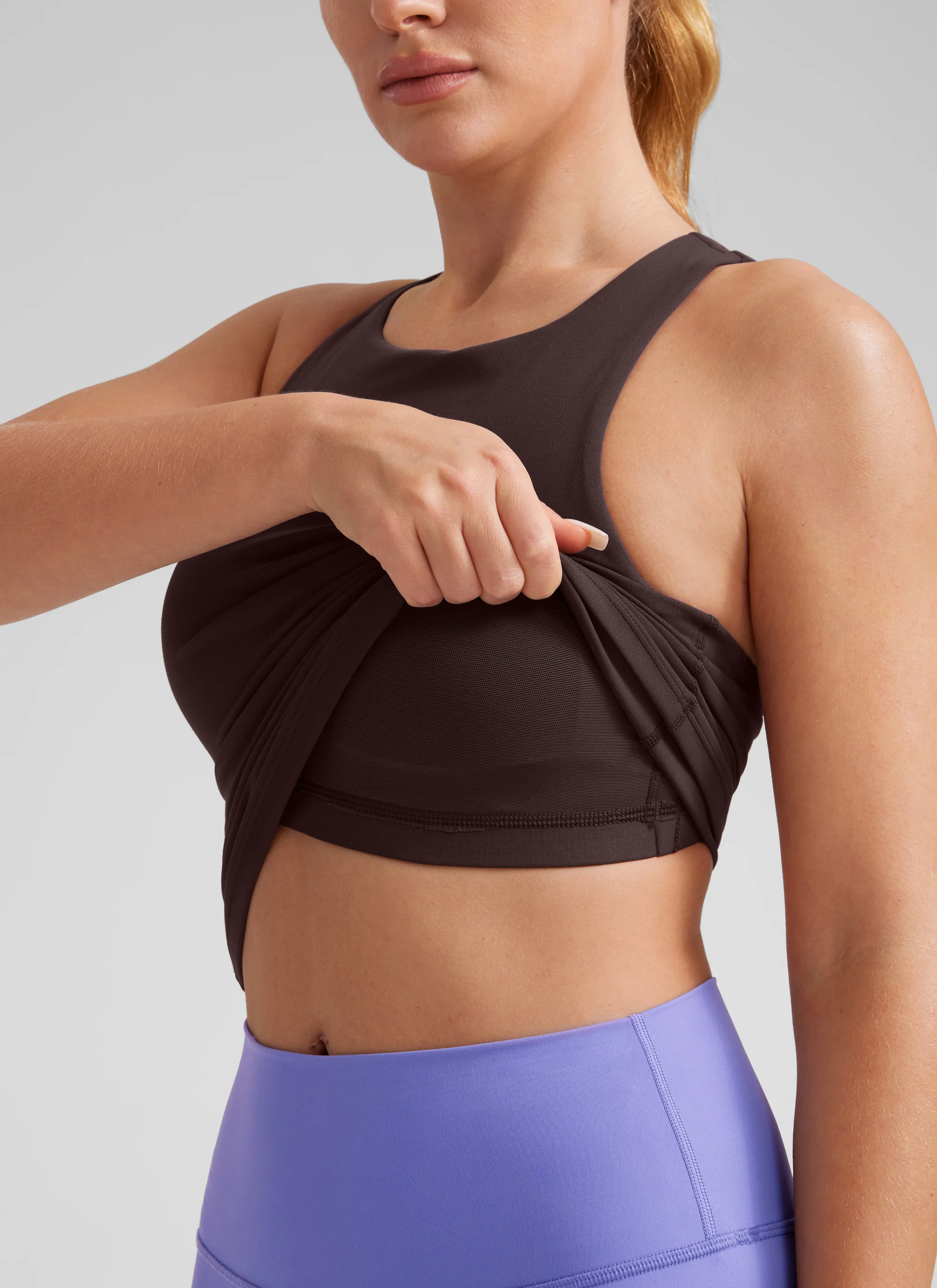 Butterluxe Built in Bra Scoop Neck Tank - Image 46