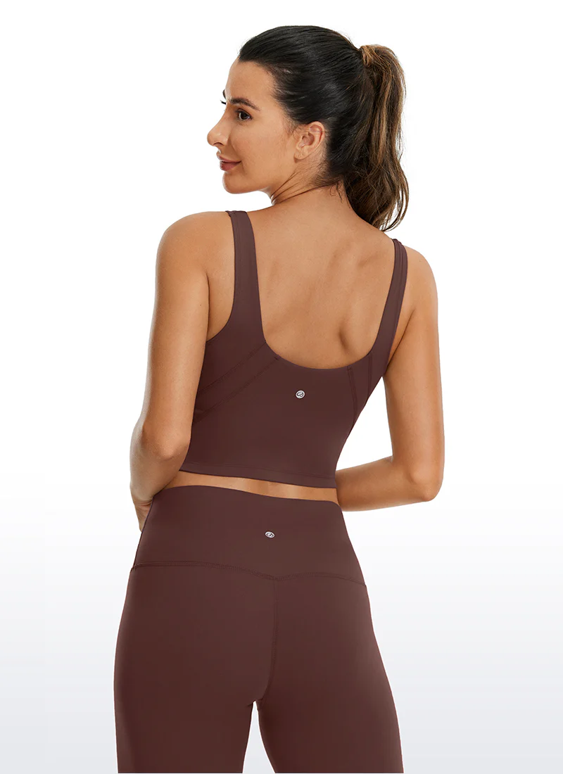 Butterluxe V Neck Built in Bra Tank - Image 12