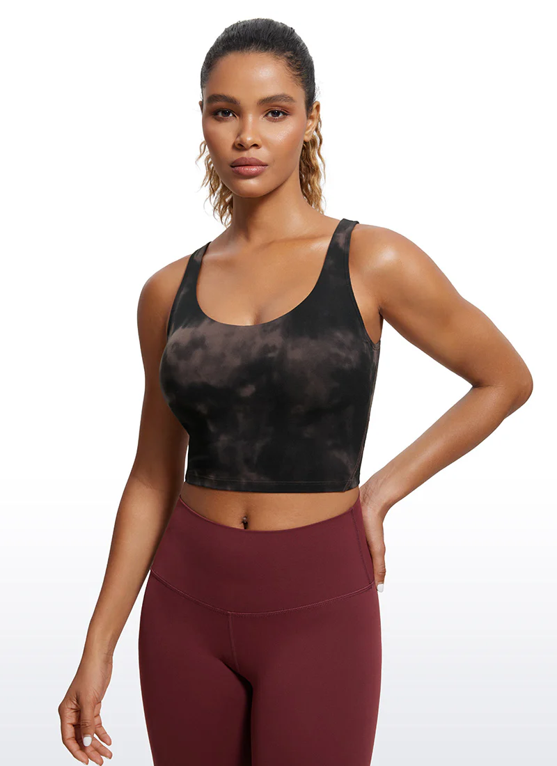 Butterluxe V Neck Built in Bra Tank - Image 23