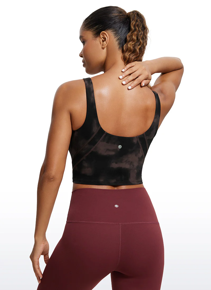 Butterluxe V Neck Built in Bra Tank - Image 24