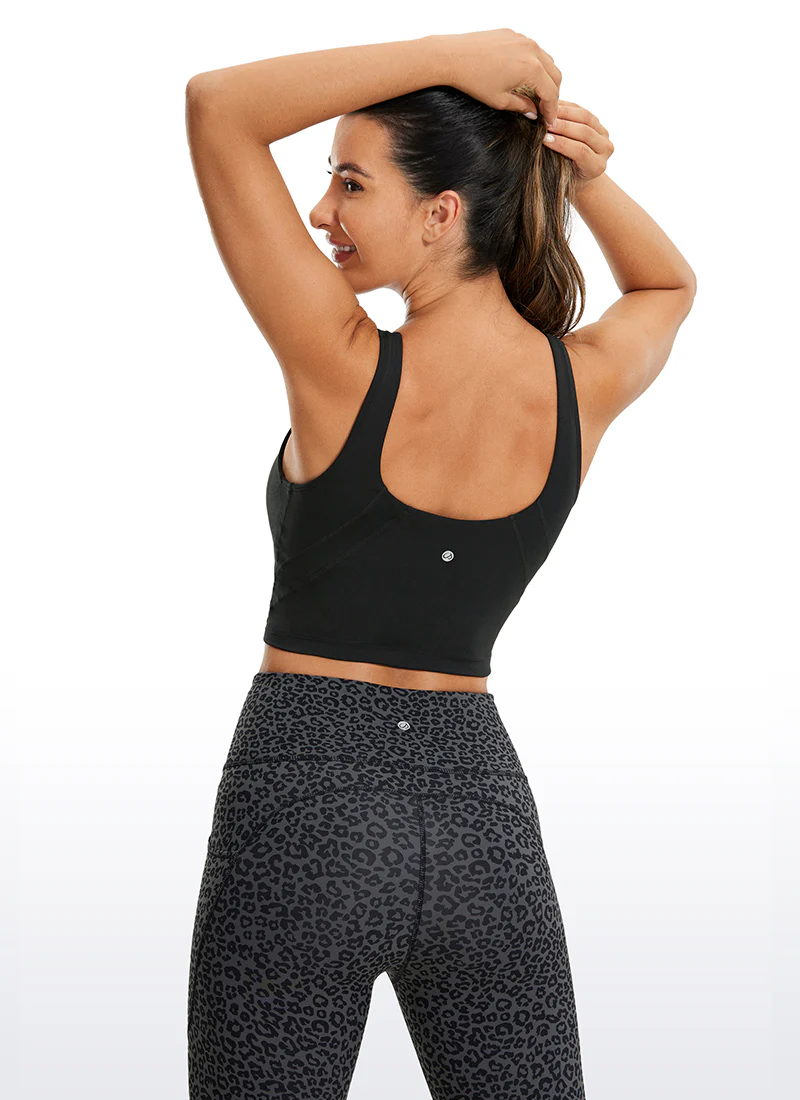 Butterluxe V Neck Built in Bra Tank - Image 9