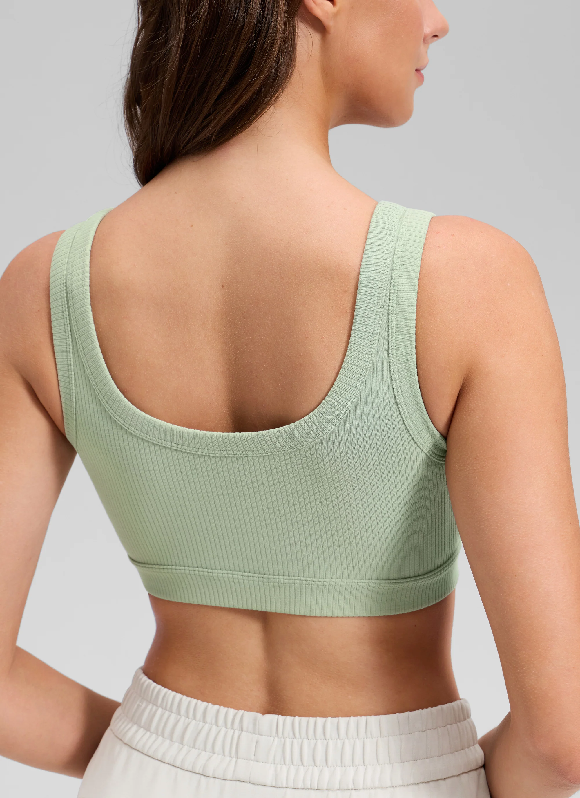 Ribbed U Back Sports Bra - Image 57