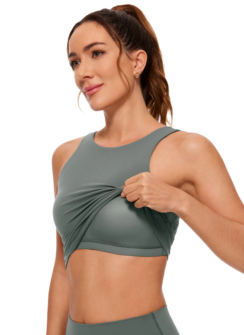 Butterluxe U Back Built in Bra Tank - Image 4
