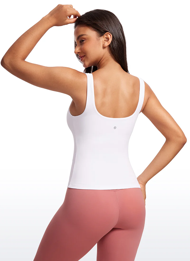 Butterluxe U Neck Built in Bra Tank - Image 15