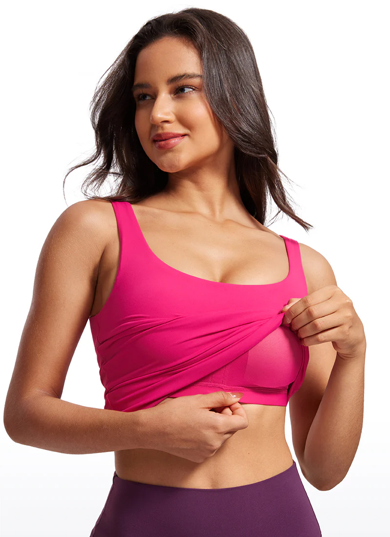Butterluxe U Neck Built in Bra Tank - Image 21