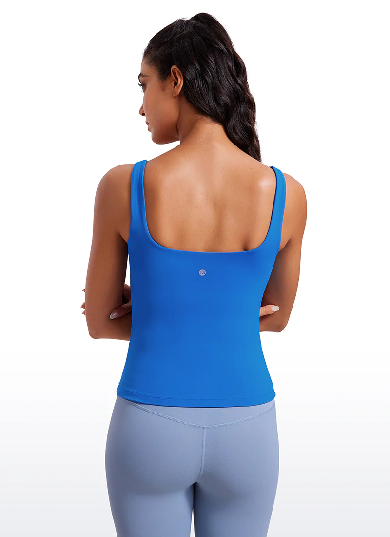 Butterluxe U Neck Built in Bra Tank - Image 23