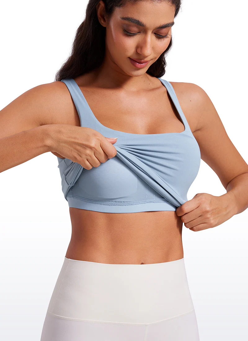 Butterluxe U Neck Built in Bra Tank - Image 37