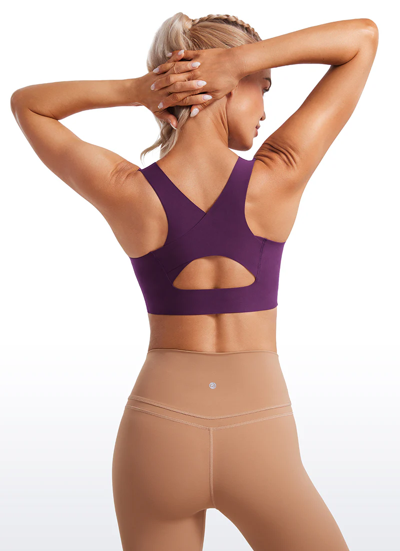 Flex Sculpt Racerback U Neck Sports Bra - Image 40