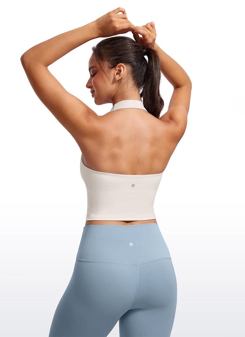 Butterluxe Built in Bra Halter Tank - Image 14
