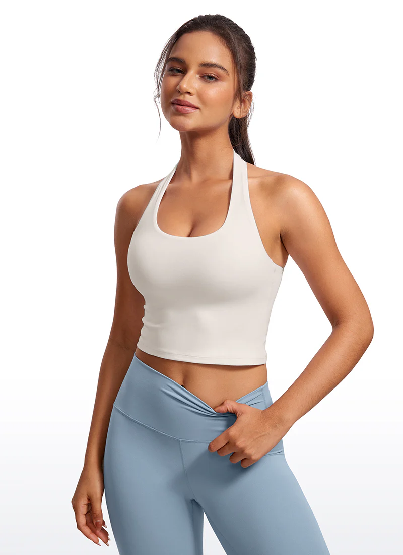 Butterluxe Built in Bra Halter Tank - Image 15