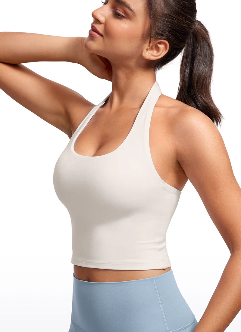Butterluxe Built in Bra Halter Tank - Image 17