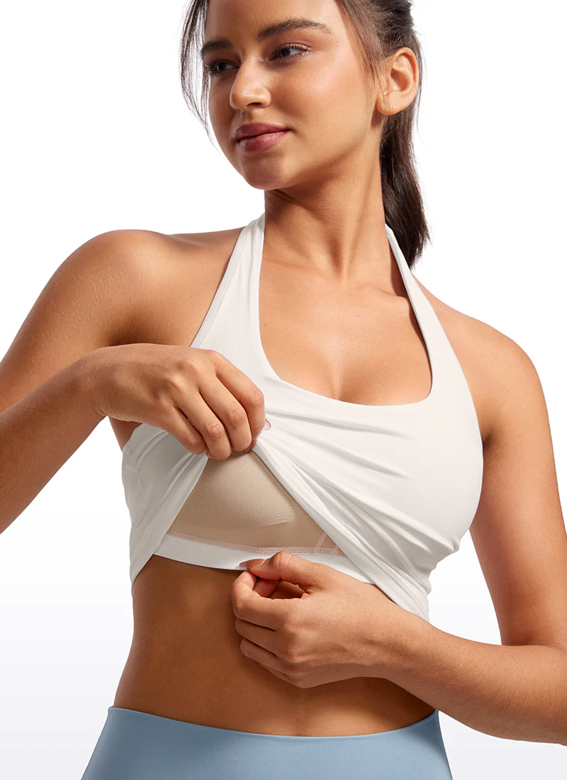 Butterluxe Built in Bra Halter Tank - Image 18