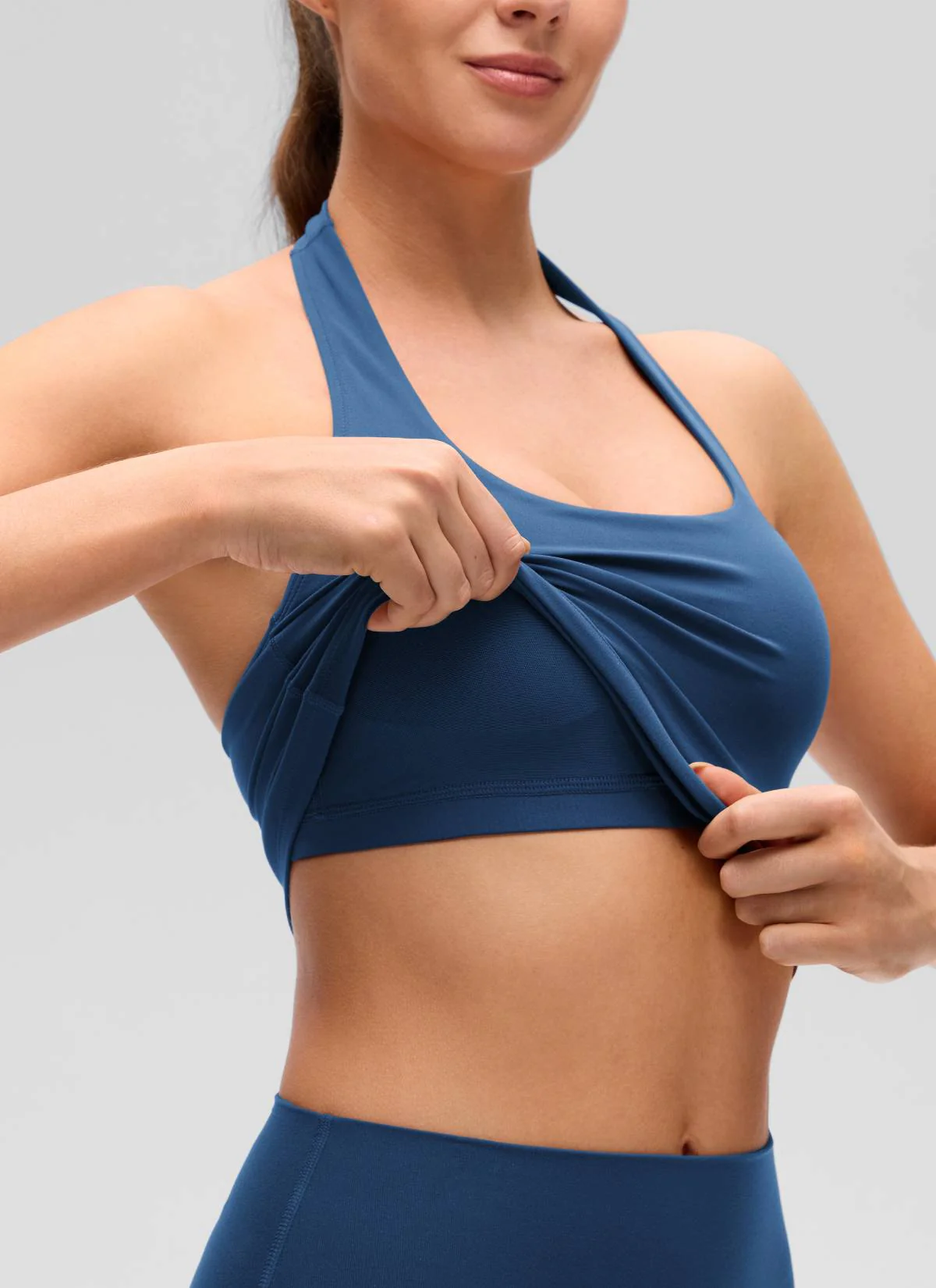 Butterluxe Built in Bra Halter Tank - Image 30