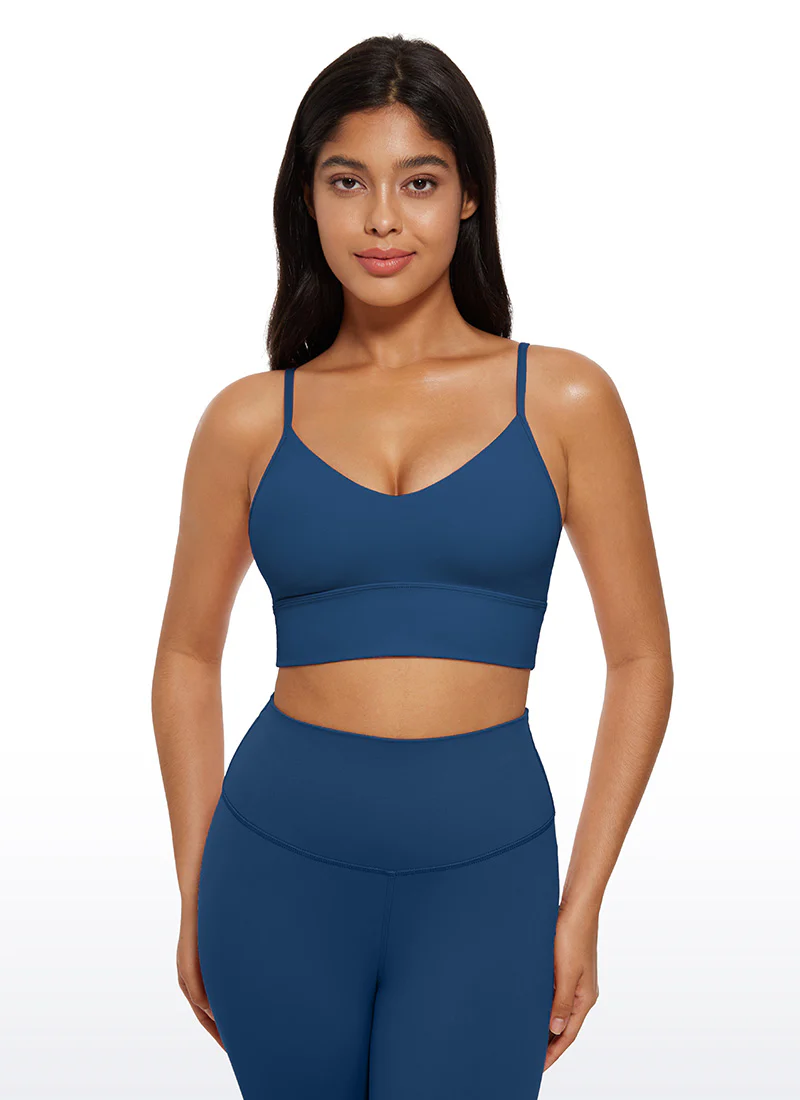 Butterluxe V Neck Longline Sports Bra - Image 11