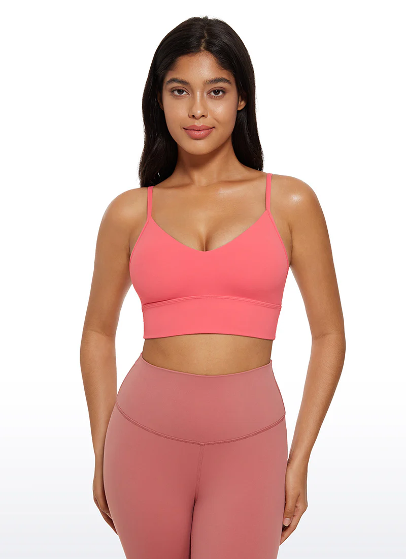 Butterluxe V Neck Longline Sports Bra - Image 8