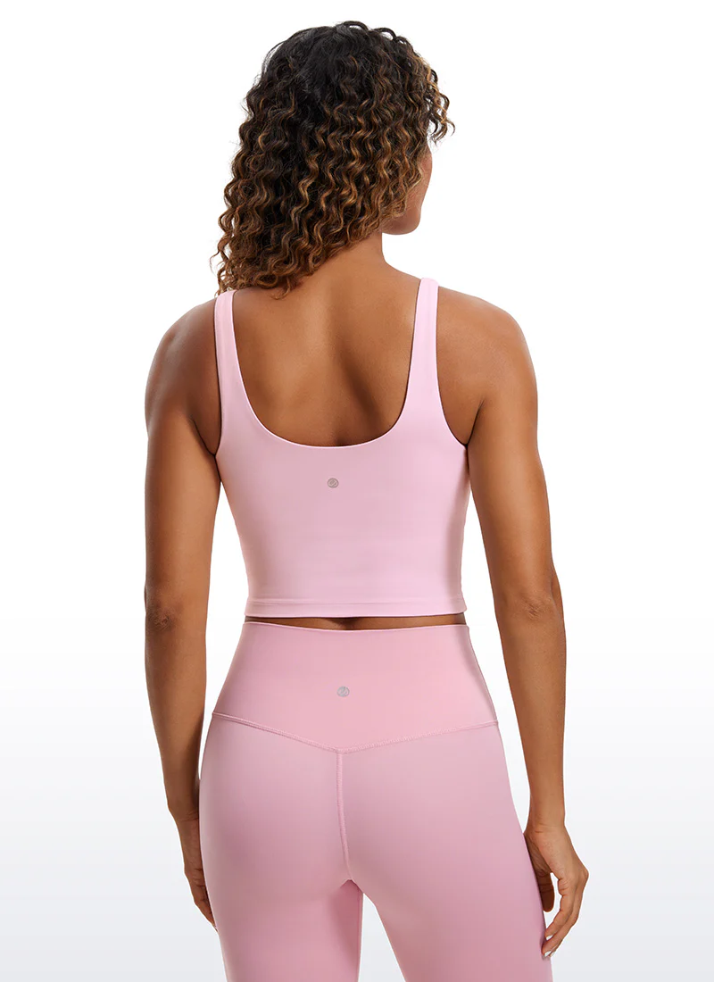 Butterluxe U Back Longline Built-in Bra Tanks - Image 2