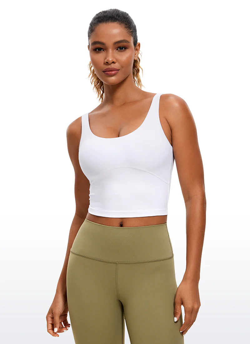 Butterluxe U Back Longline Built-in Bra Tanks - Image 20