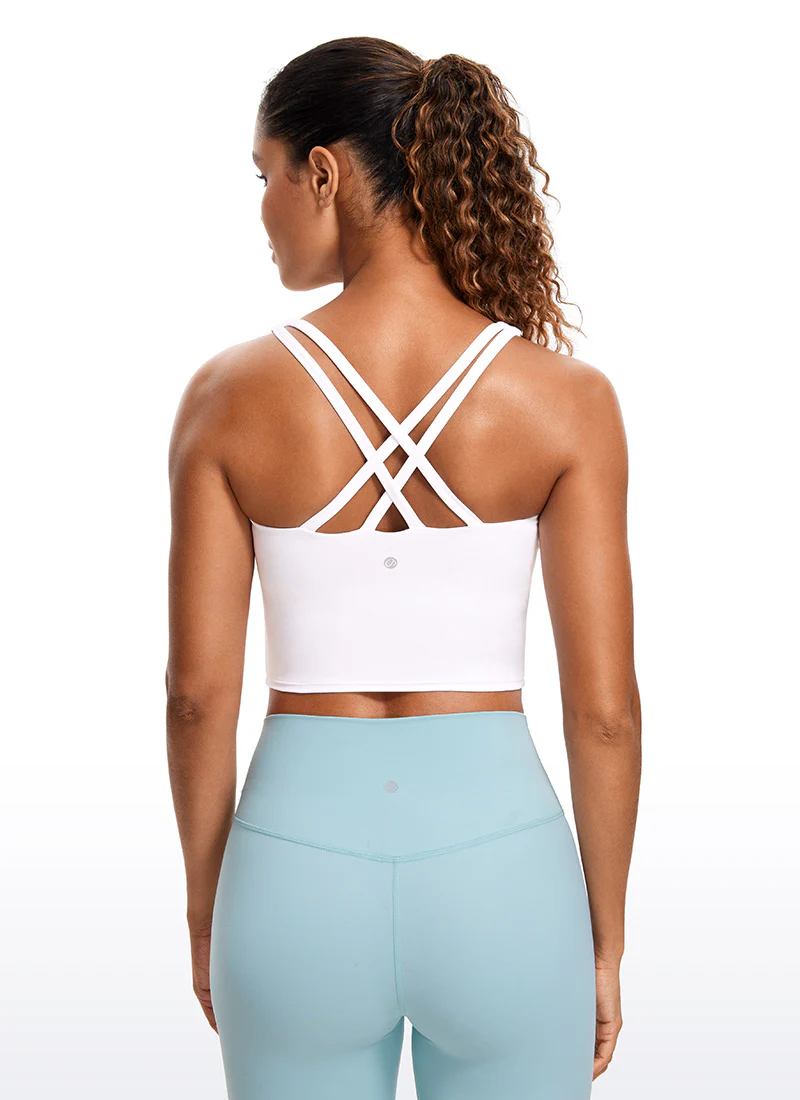 Butterluxe Criss Cross Back Built-in Bra Tanks - Image 10