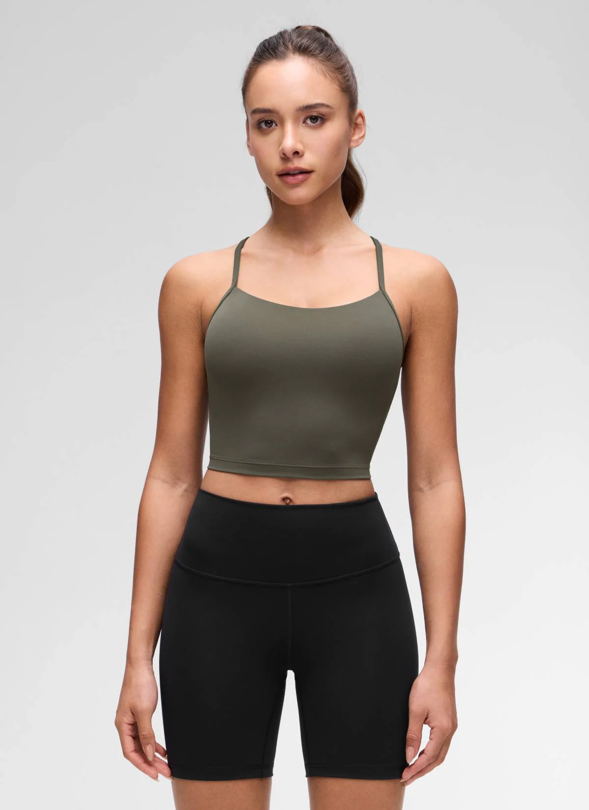 Butterluxe Y Back Built in Bra Tank - Image 5