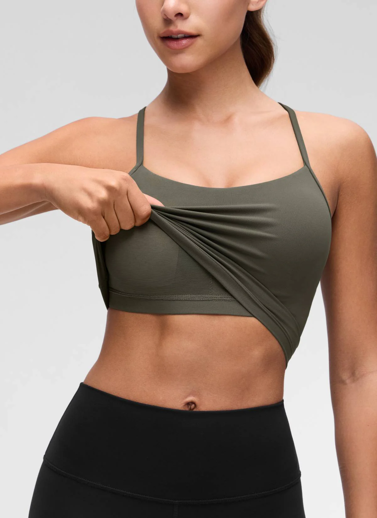 Butterluxe Y Back Built in Bra Tank - Image 8