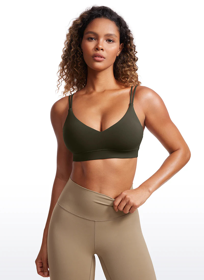 Butterluxe V Neck Strappy Back Bra - Image 11