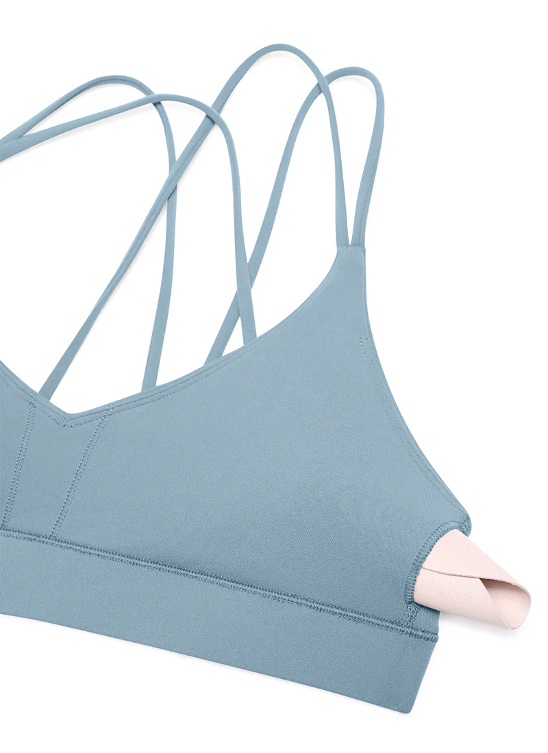 Butterluxe V Neck Strappy Back Bra - Image 5