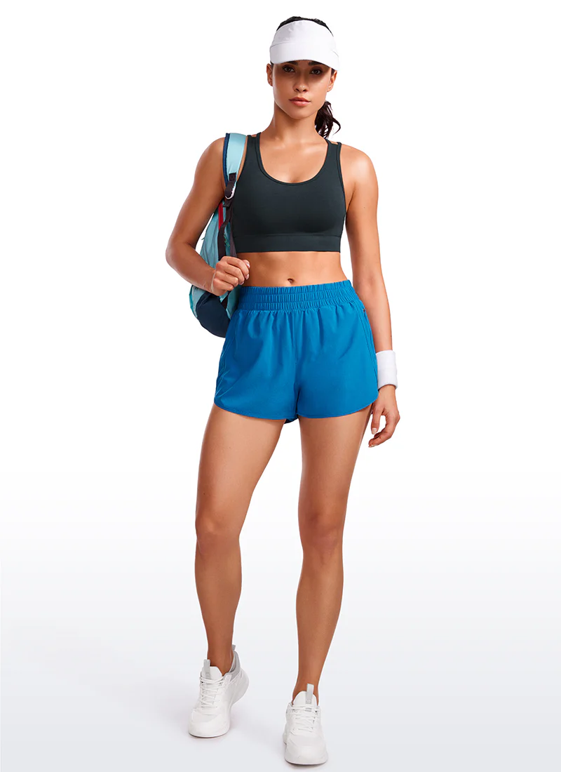 Seamless Strappy Longline Bra Criss Cross Back - Image 22