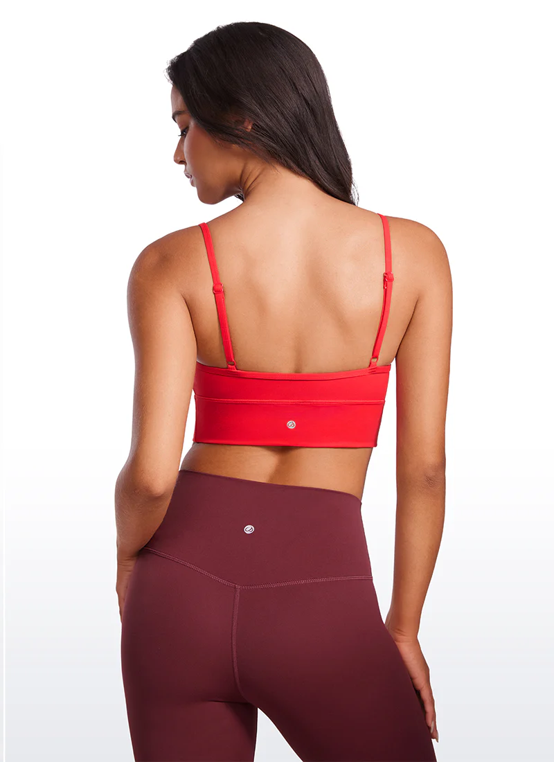 Butterluxe Longline Spaghetti Strap Bra - Image 16