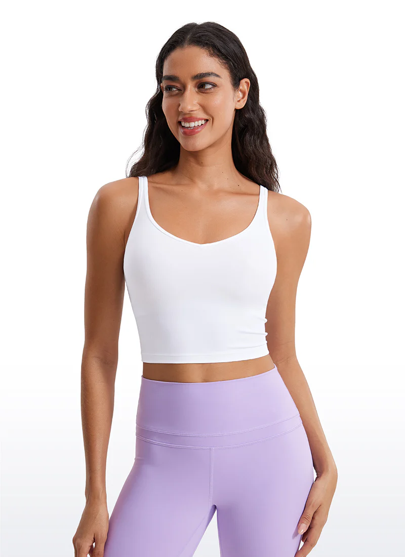 Butterluxe-Light V Neck Longline Sports Bra - Image 11