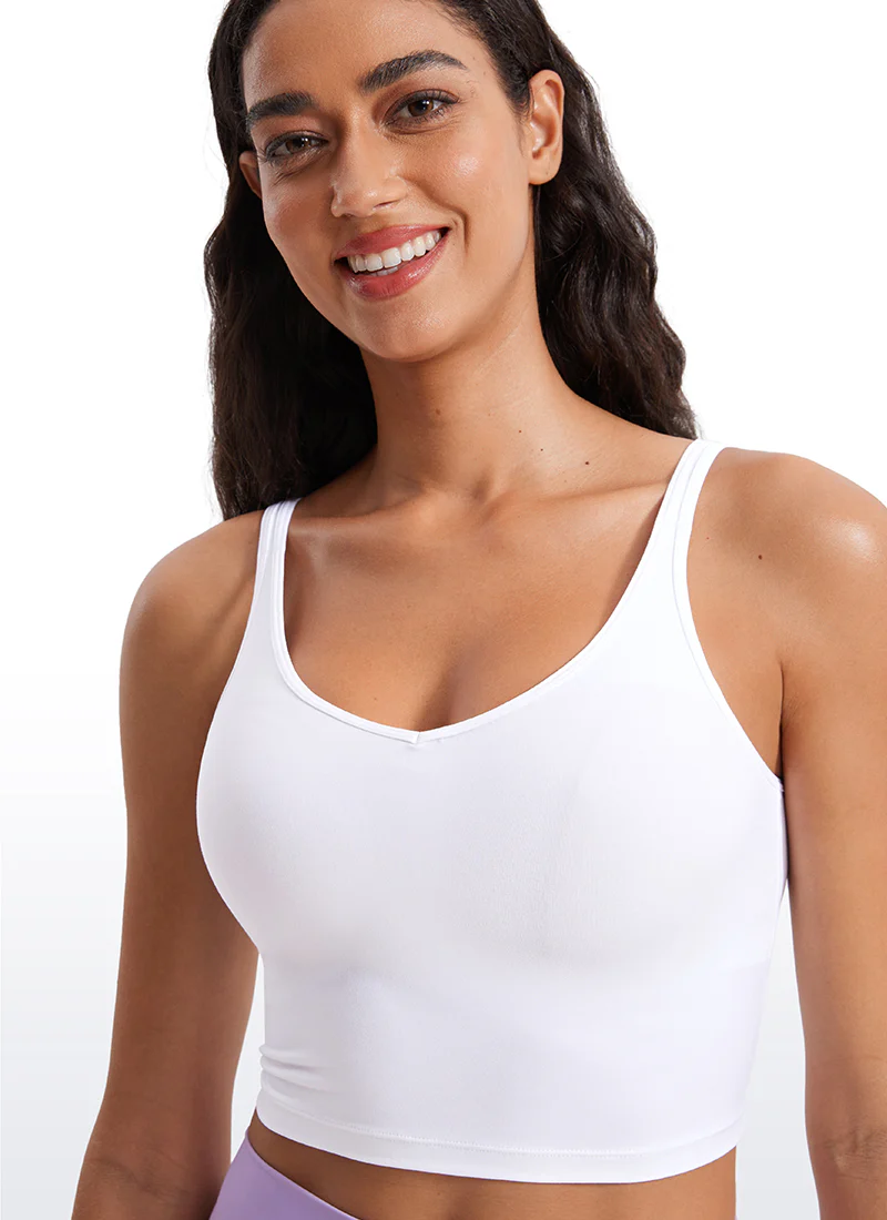 Butterluxe-Light V Neck Longline Sports Bra - Image 14