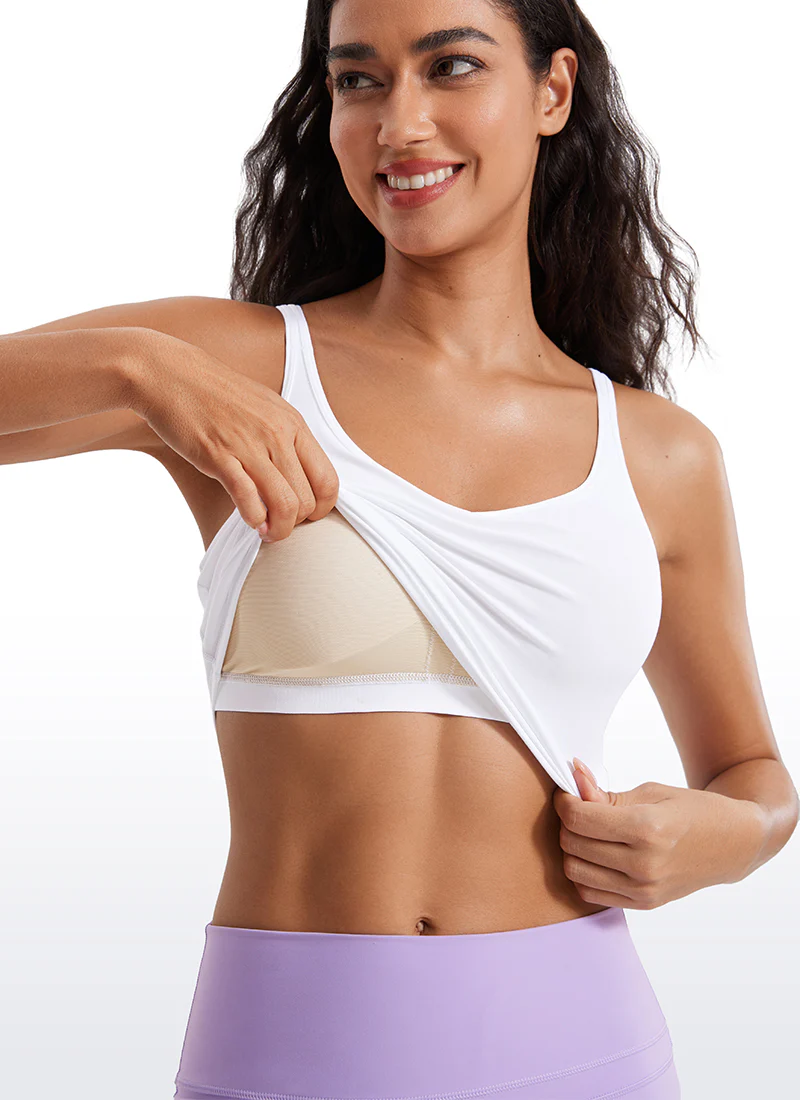 Butterluxe-Light V Neck Longline Sports Bra - Image 15