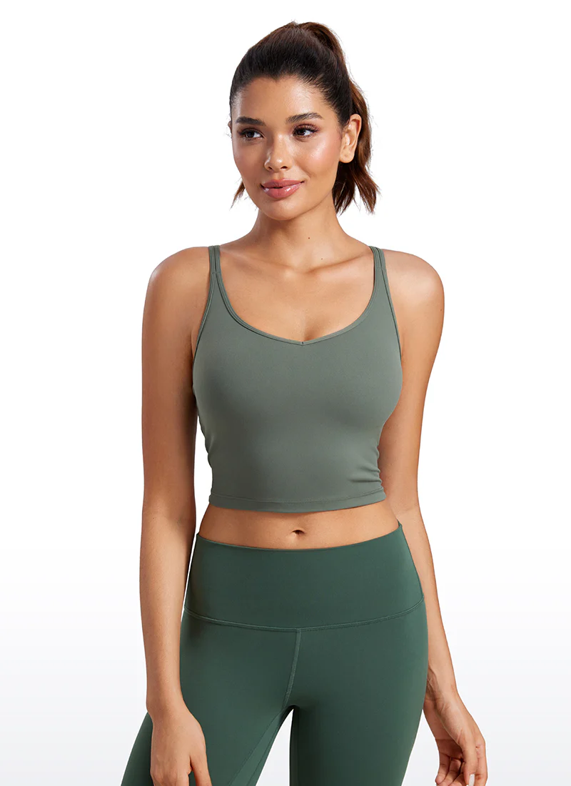 Butterluxe-Light V Neck Longline Sports Bra - Image 21