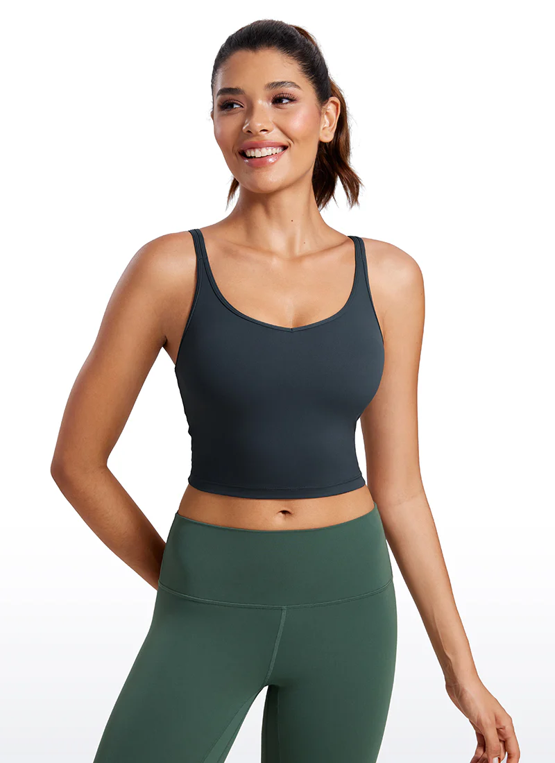 Butterluxe-Light V Neck Longline Sports Bra - Image 26