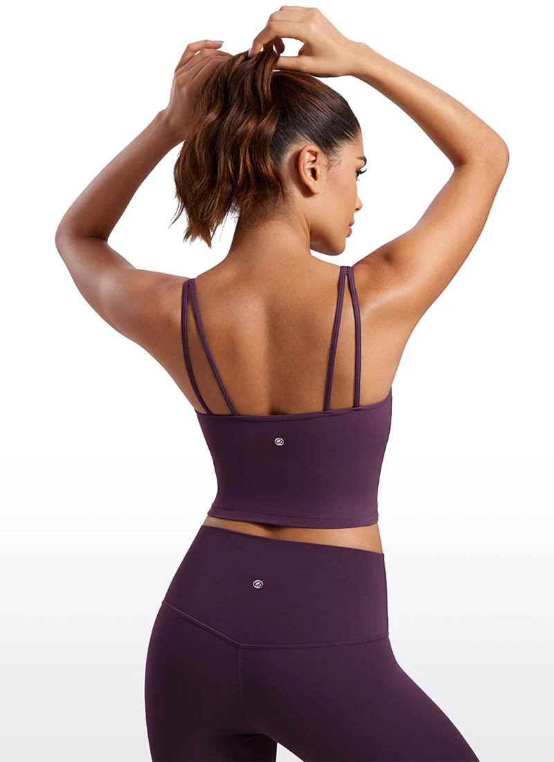 Butterluxe-Light V Neck Longline Sports Bra - Image 32