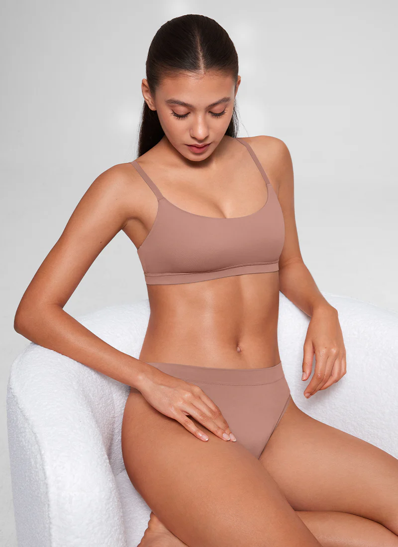 Softhold Double Lined Adjustable Bralette - Image 34