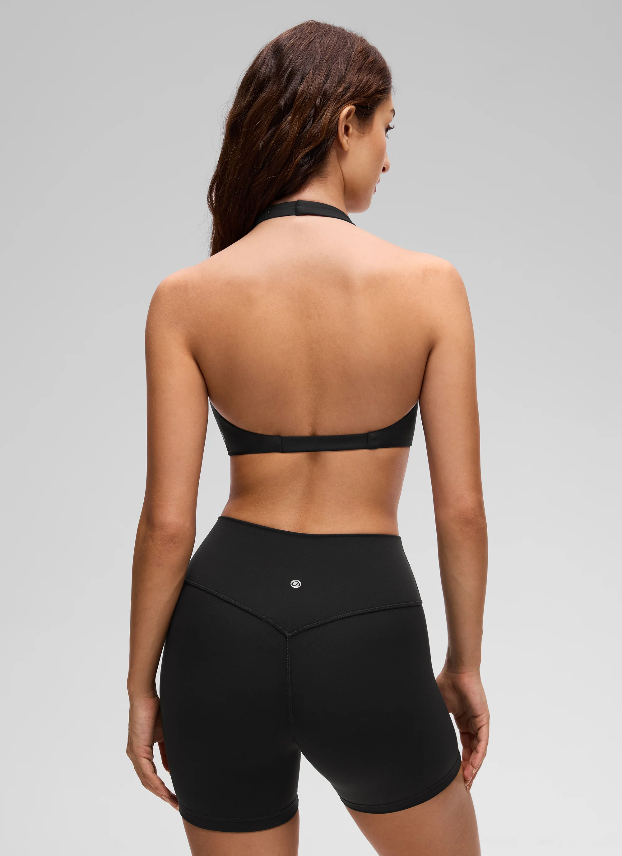 Butterluxe Double Lined Twist Halter Sports Bra - Image 10