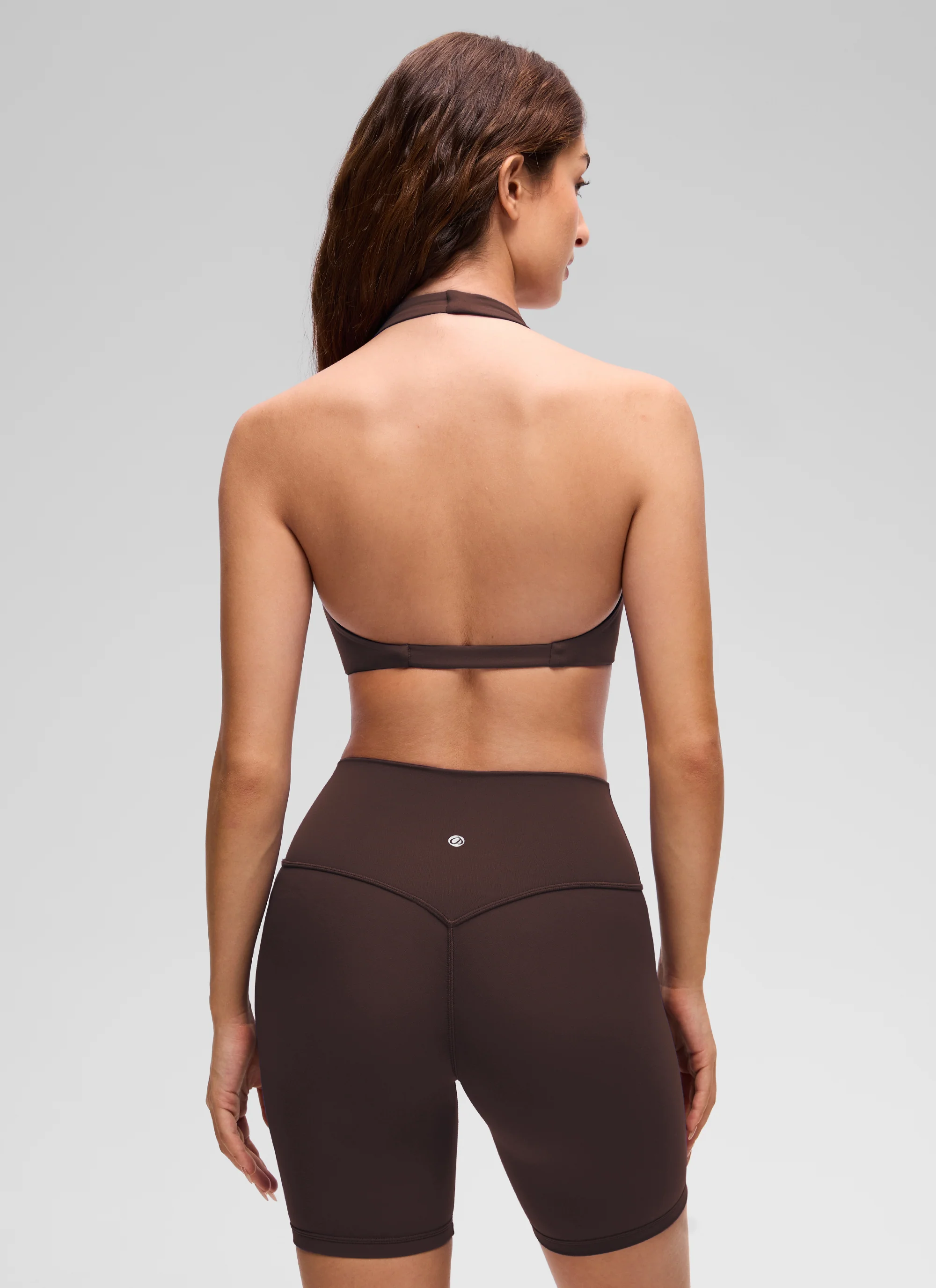 Butterluxe Double Lined Twist Halter Sports Bra - Image 6